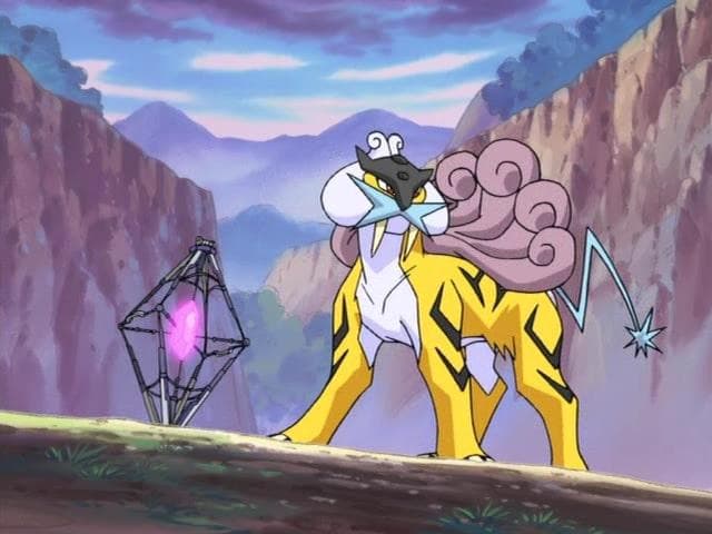 Pokémon Cristal : Raikou, la légende du Tonnerre